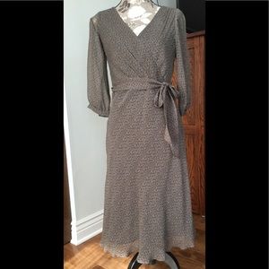 Banana Republic Silk Midi Dress